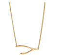 Sterling Silver Necklace - Wishbone