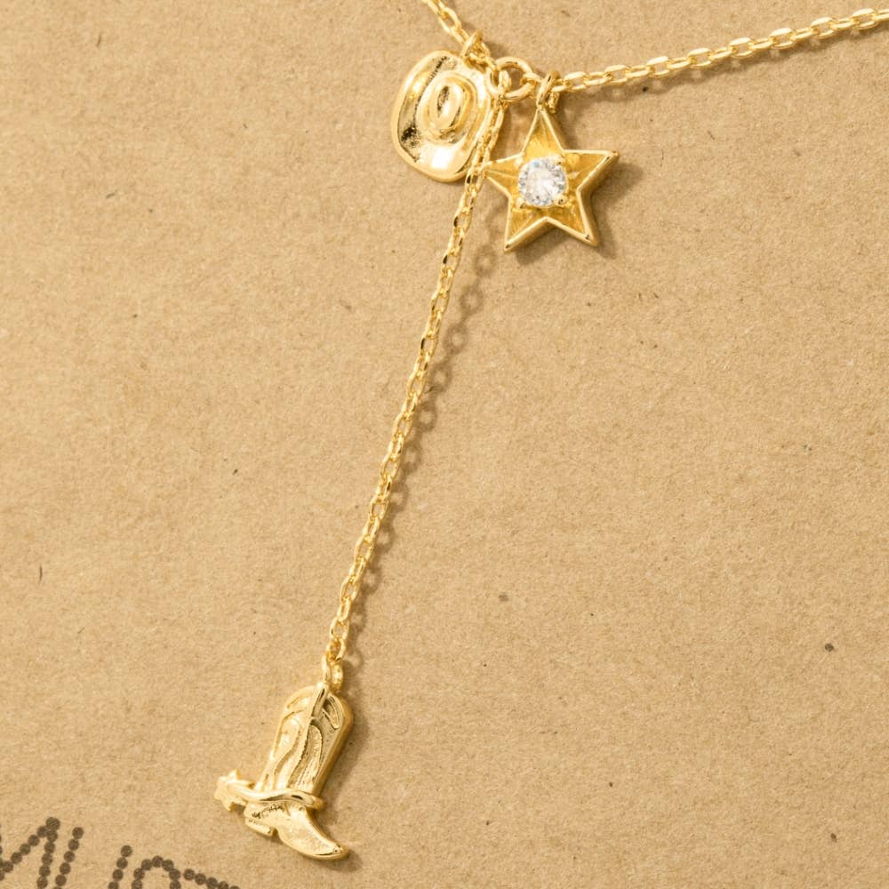 Sunset Trail Y Necklace