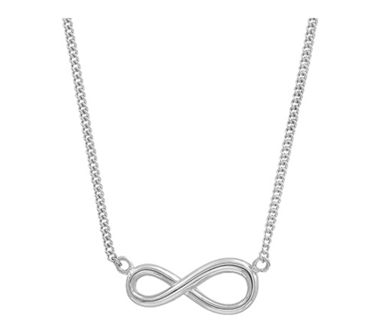 Sterling Silver Necklace - Infinity