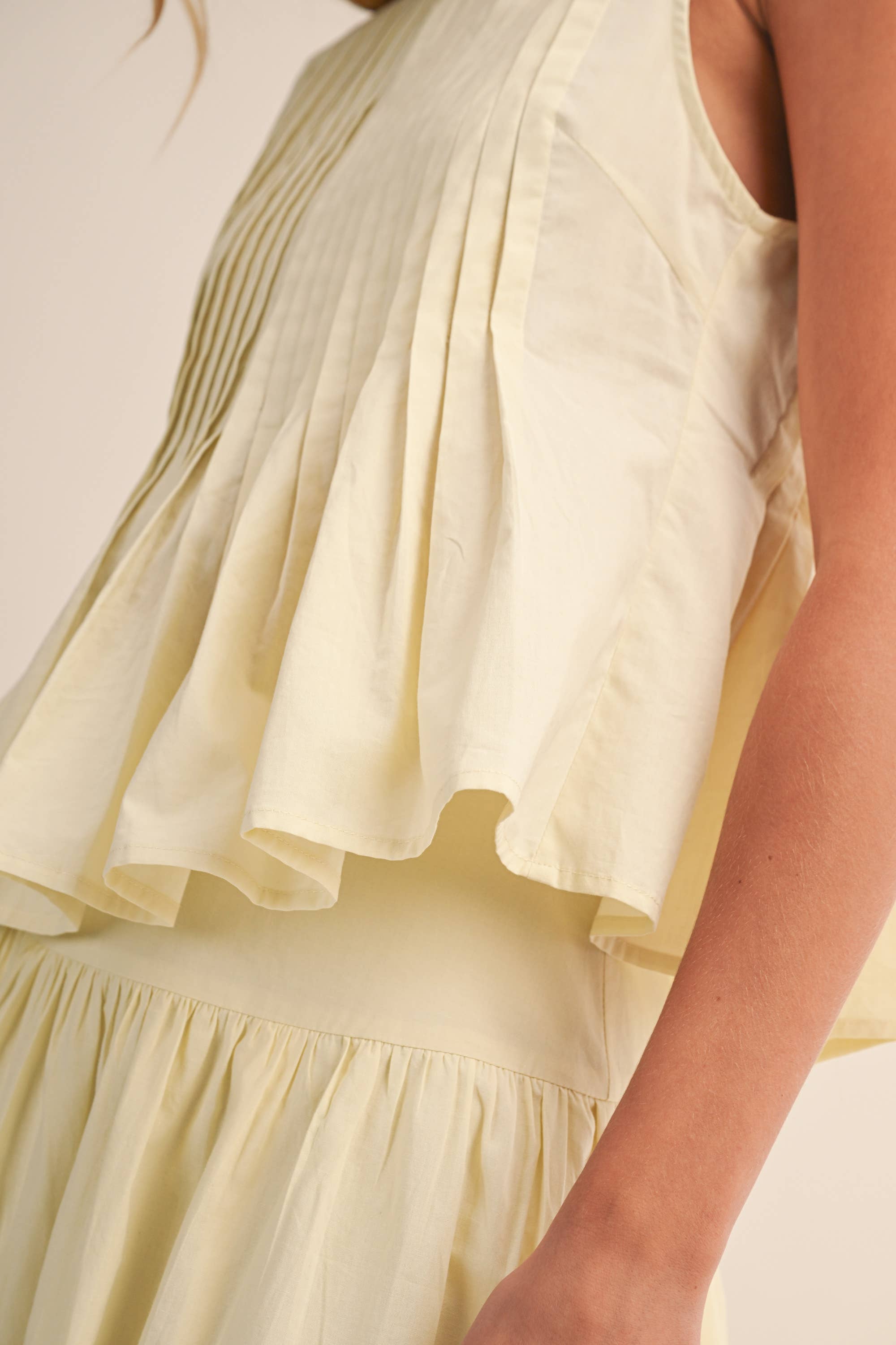 Refined Pintuck Midi Set