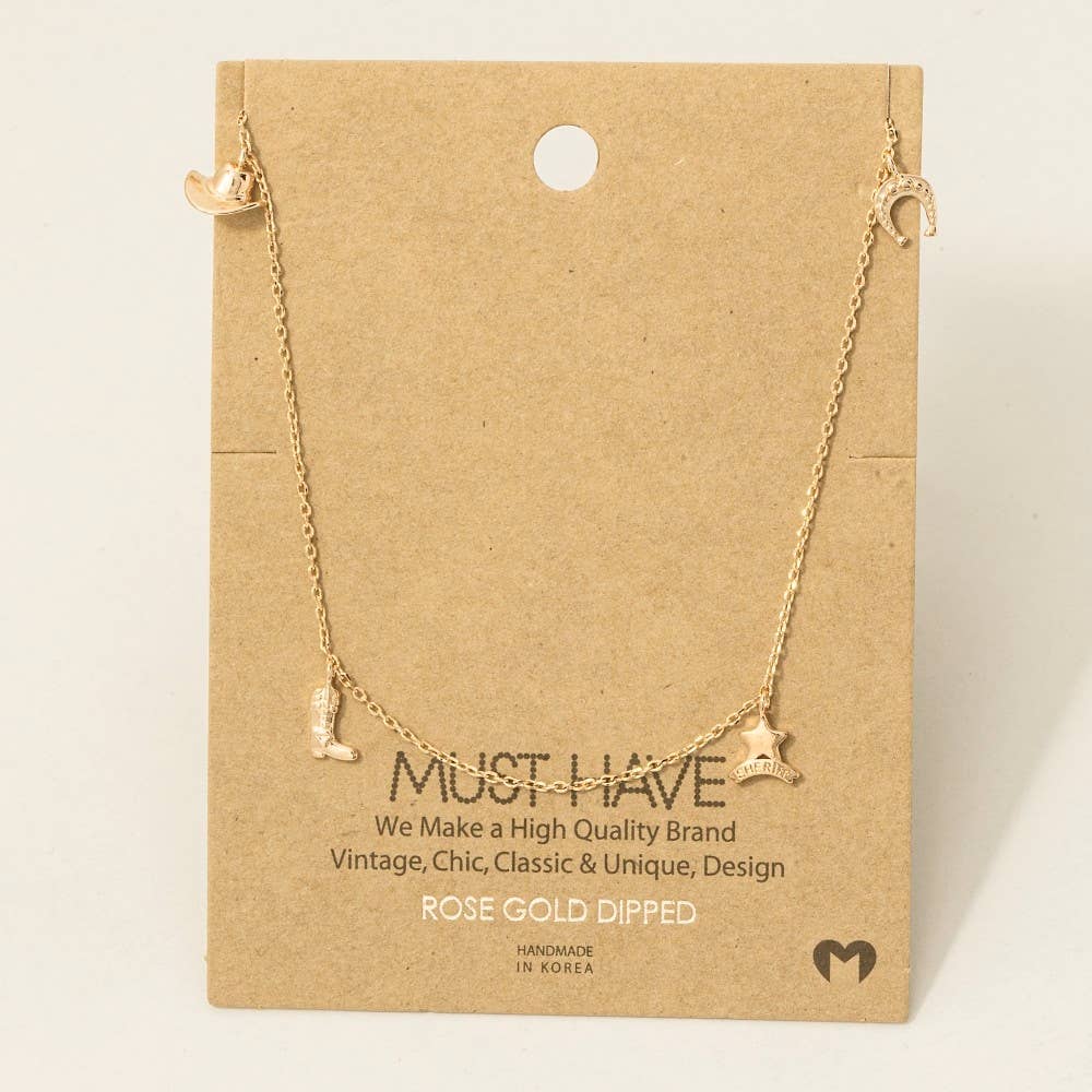 Sheriff Town Necklace