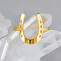 Lucky Horseshoe Ring -  Waterproof