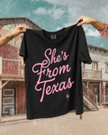 She's From Texas Western Tee