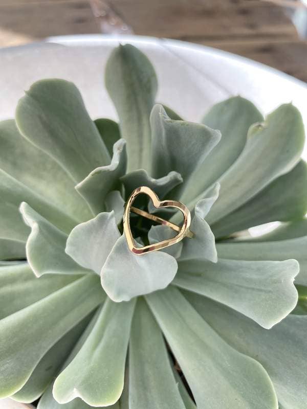 Heart Ring - Sterling Silver / 14K Gold Filled