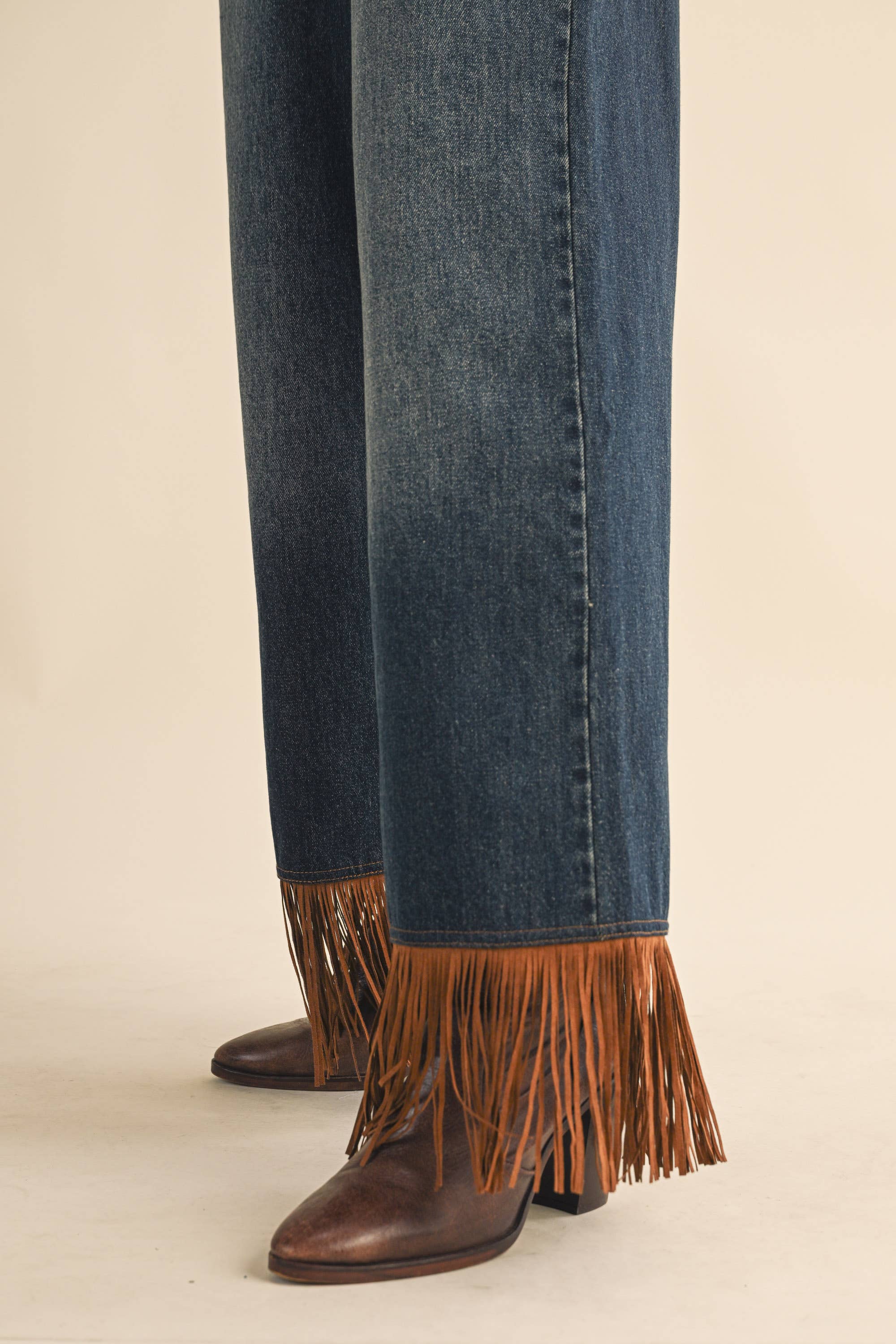 Signature Fringe Denim