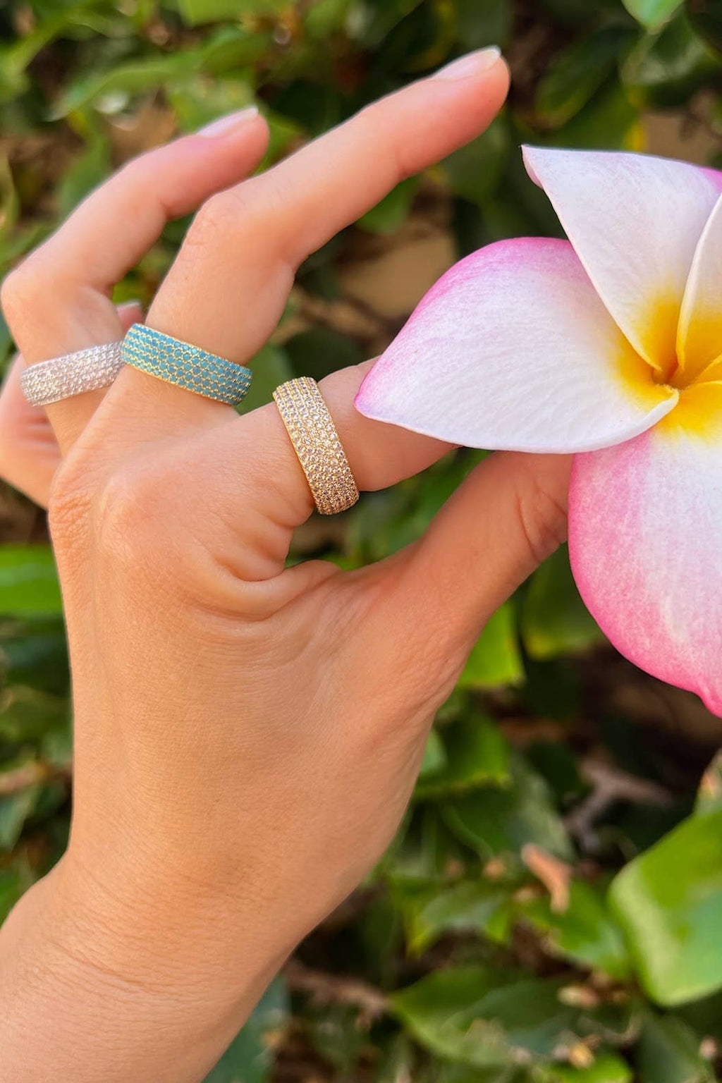 Row Ring - 14K Gold Vermeil