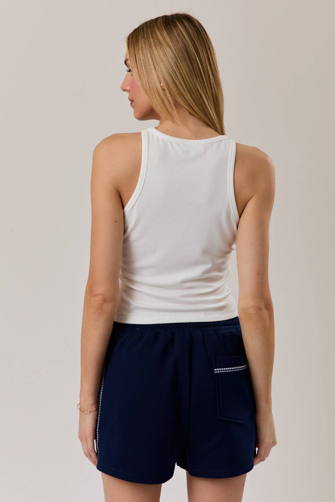 Americana Ribbed Tank Top