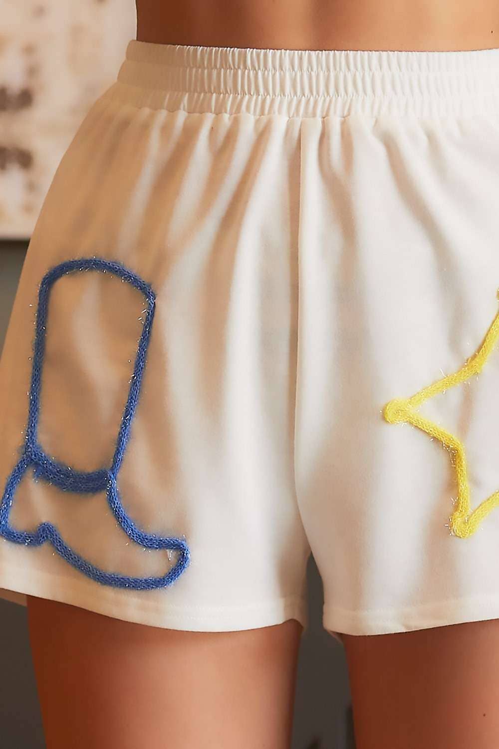 Saddle Sketch Sweat Short