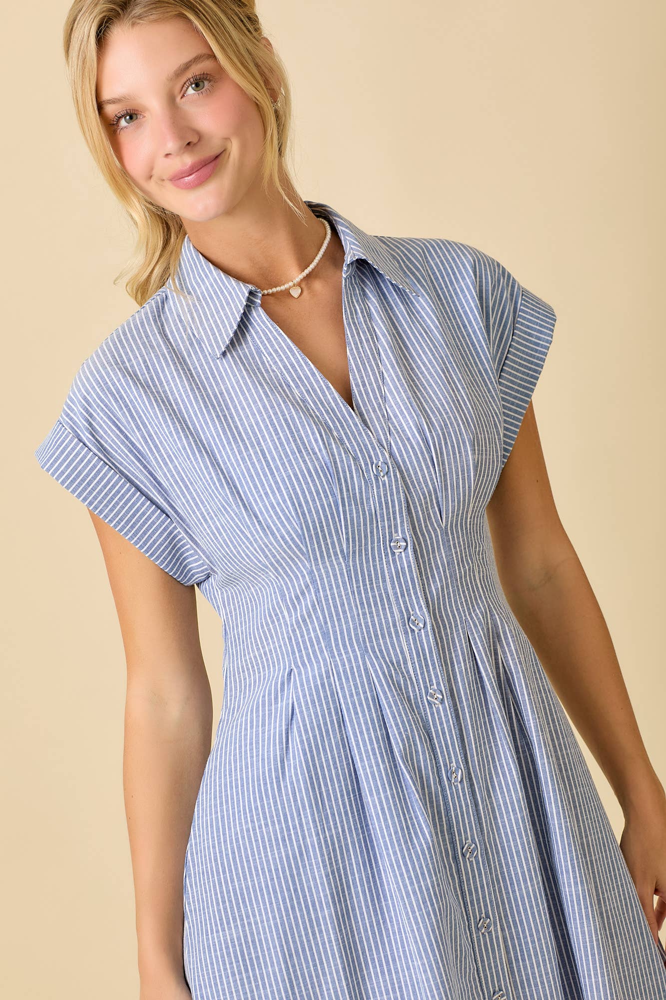 High Noon Pleated Dress