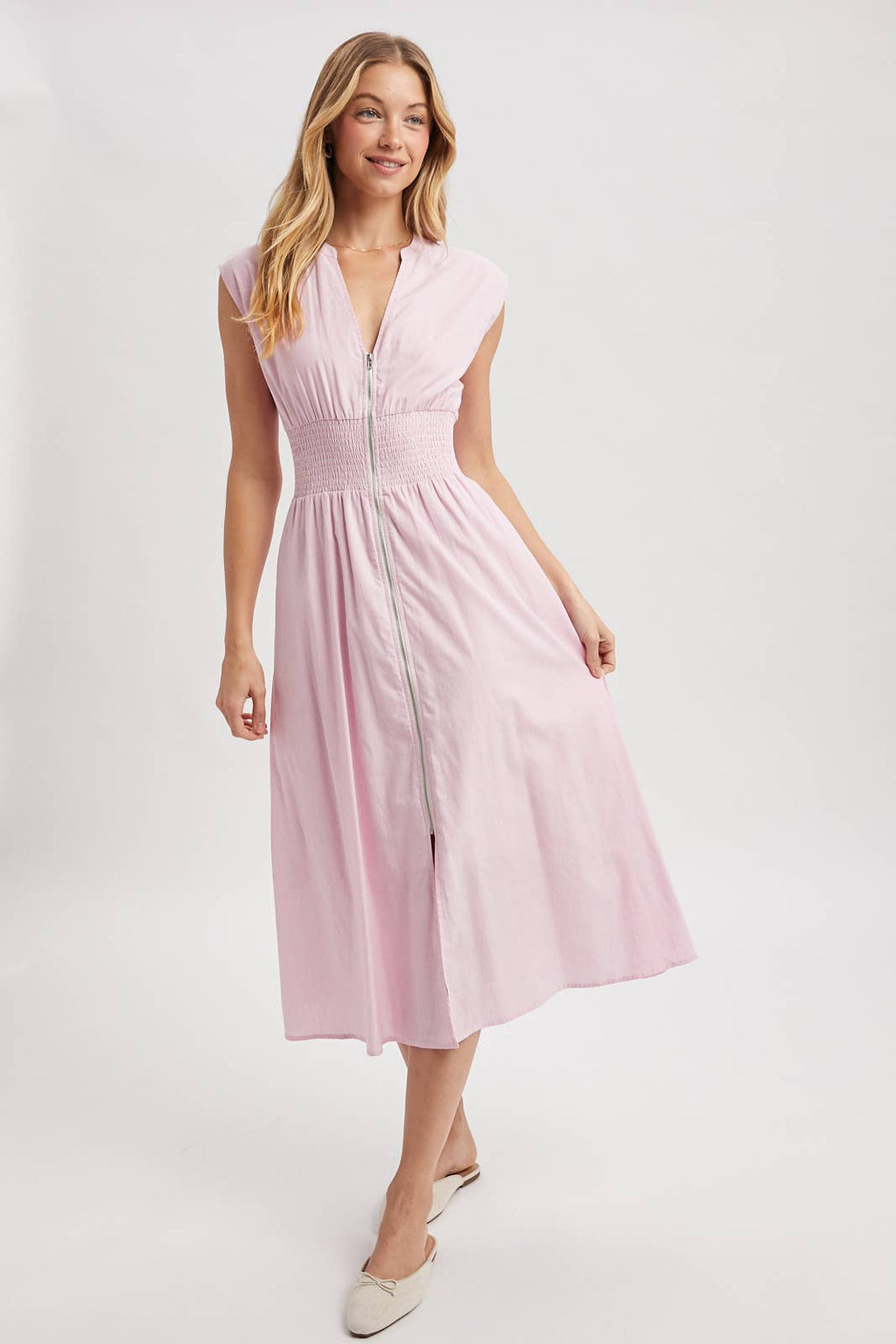 Petal Stripe Dress