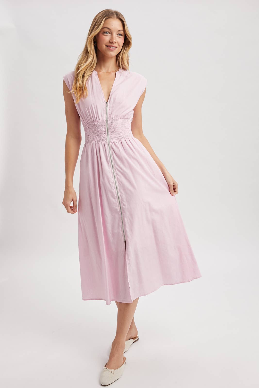 Petal Stripe Dress