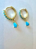 Golden Hour Huggie Earrings