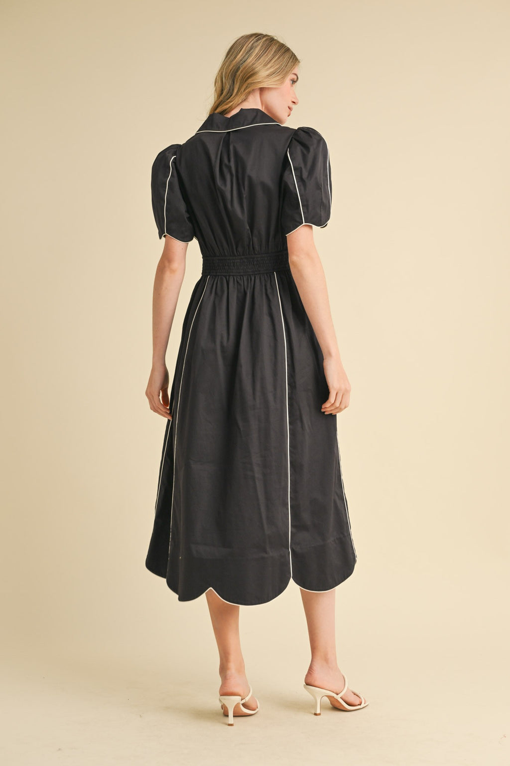 Scallop Society Dress - Final Sale