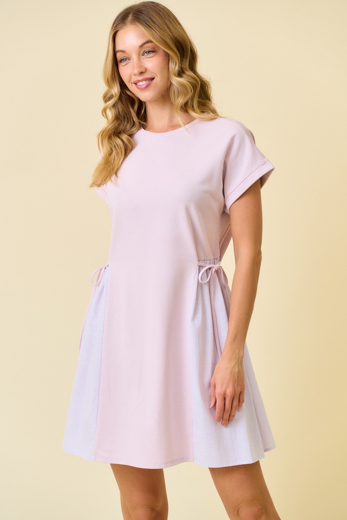 Lavender Skies T-Shirt Dress