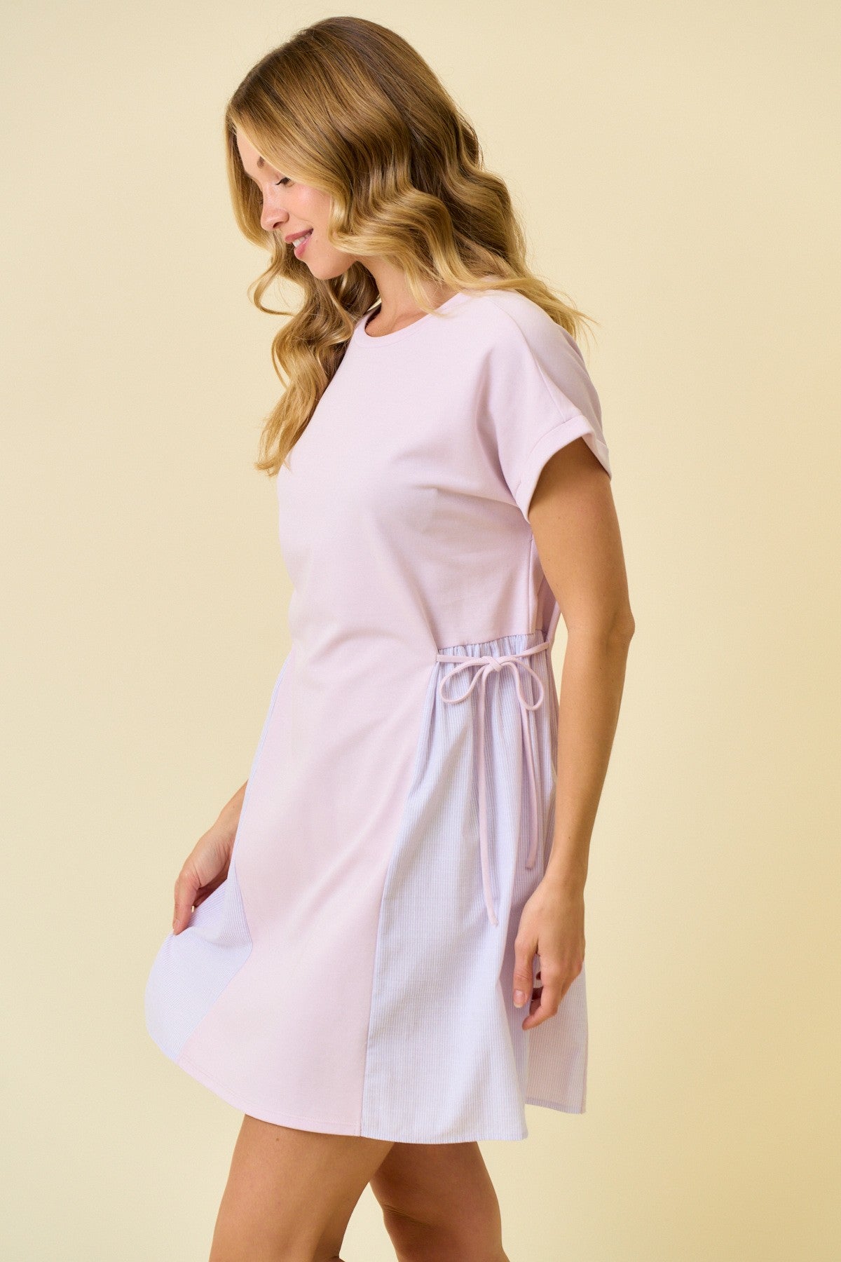 Lavender Skies T-Shirt Dress