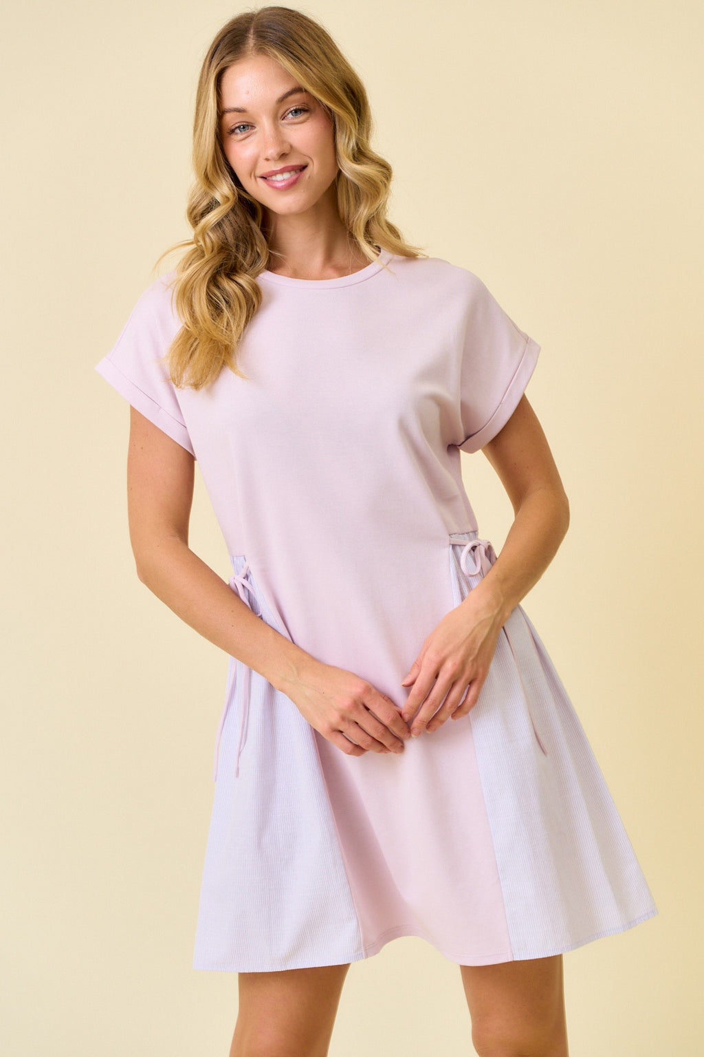 Lavender Skies T-Shirt Dress