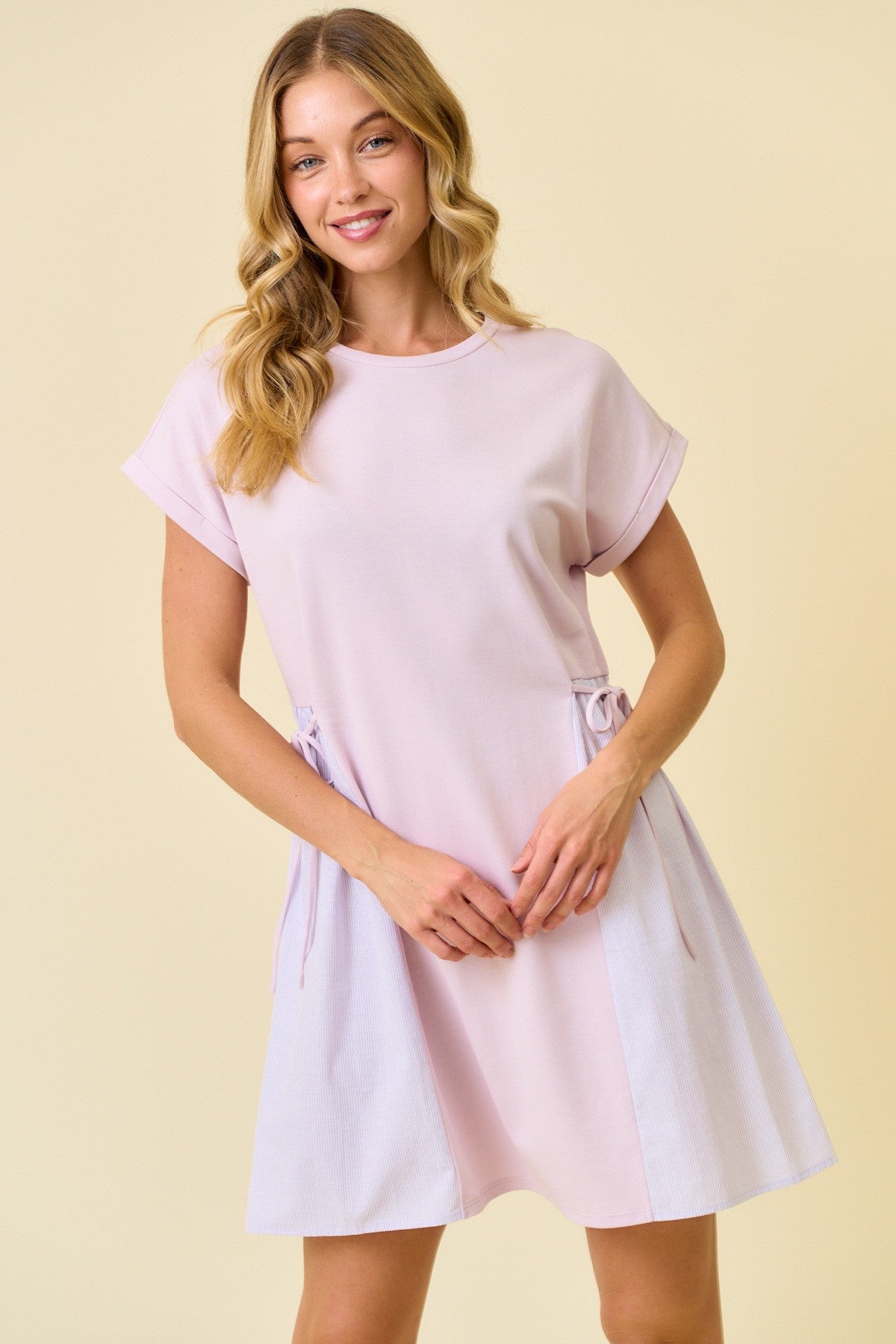 Lavender Skies T-Shirt Dress
