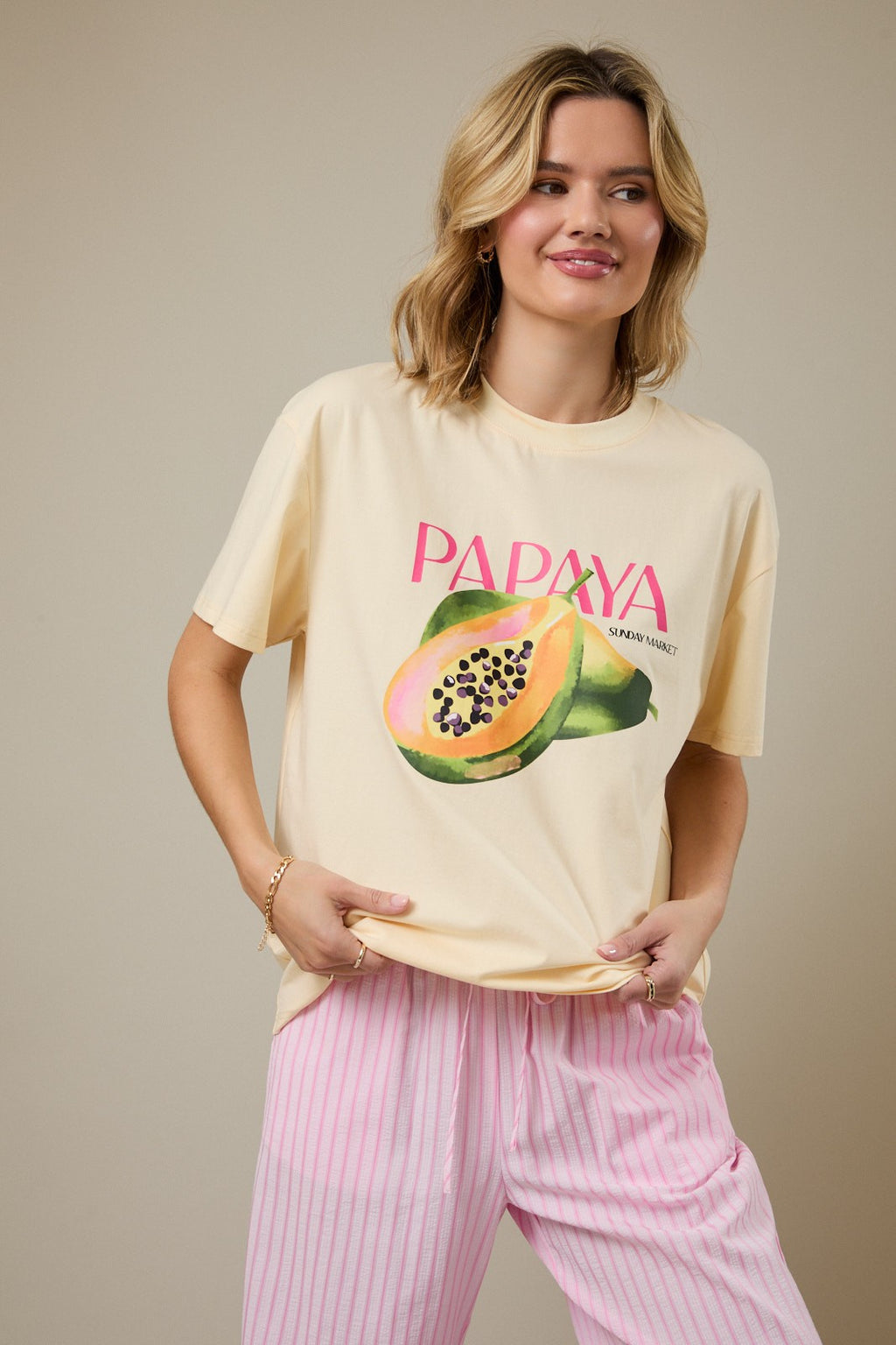 Papaya Tee