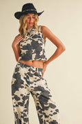 Cowhide Chic Set