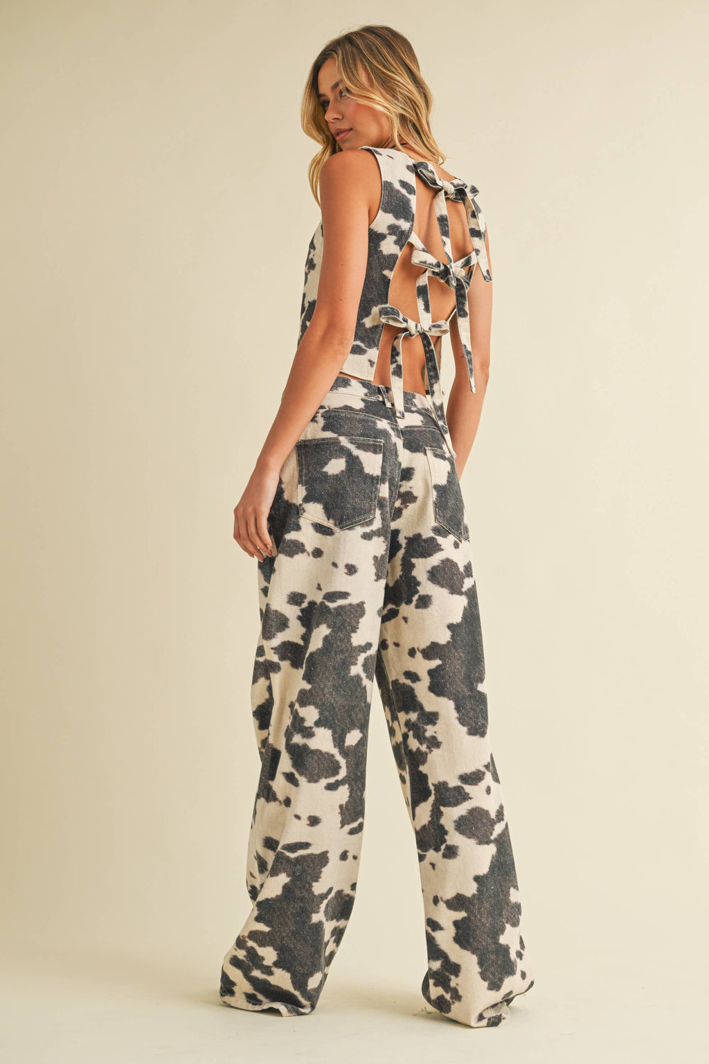 Cowhide Chic Set