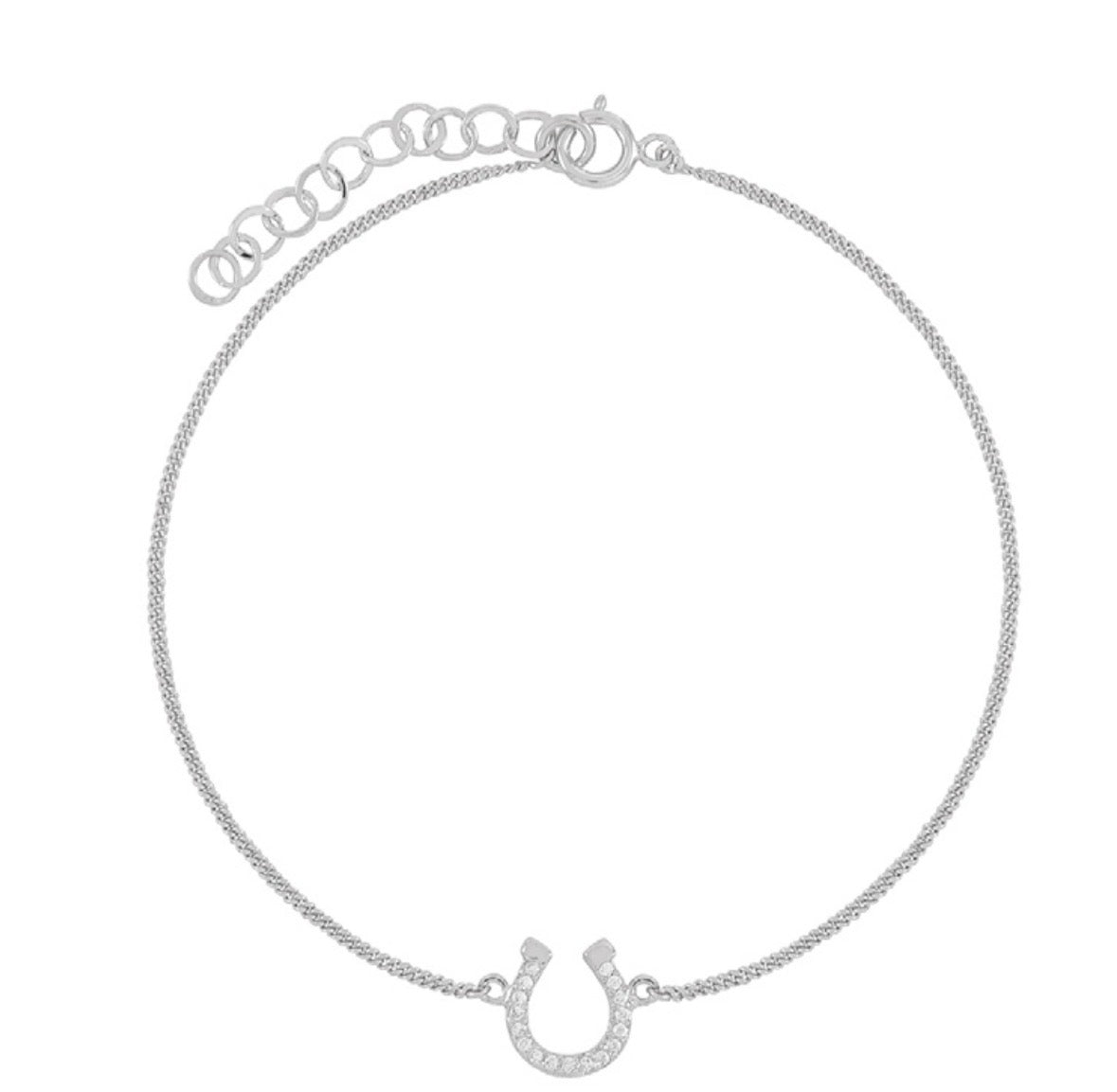 Sterling Silver Bracelet - Horseshoe