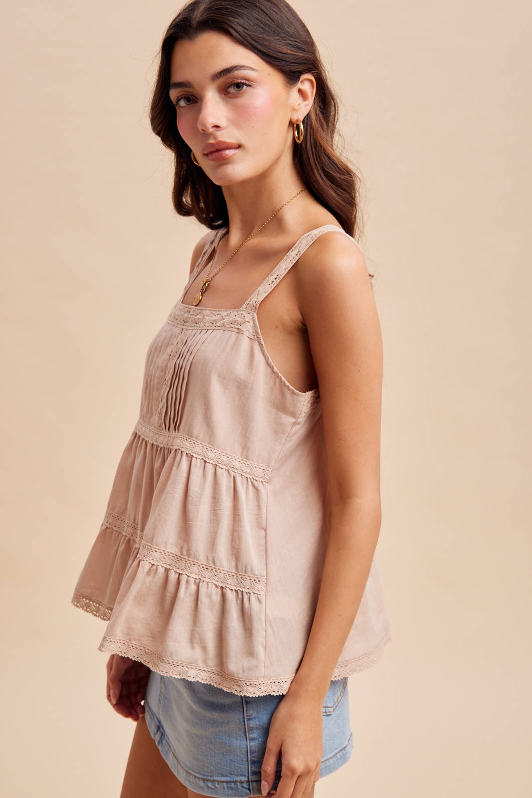 Lucinda Lace Tank