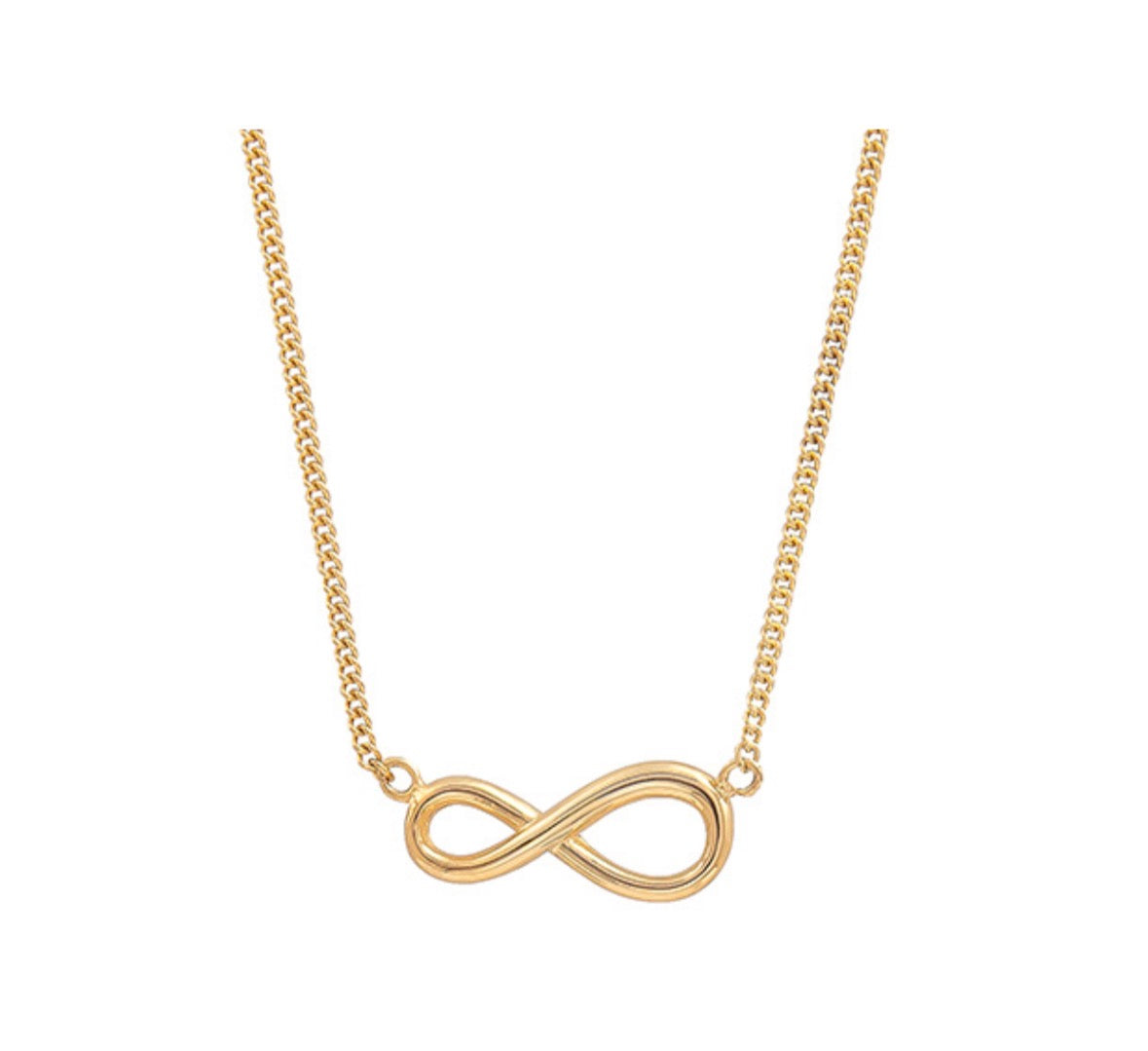 Sterling Silver Necklace - Infinity