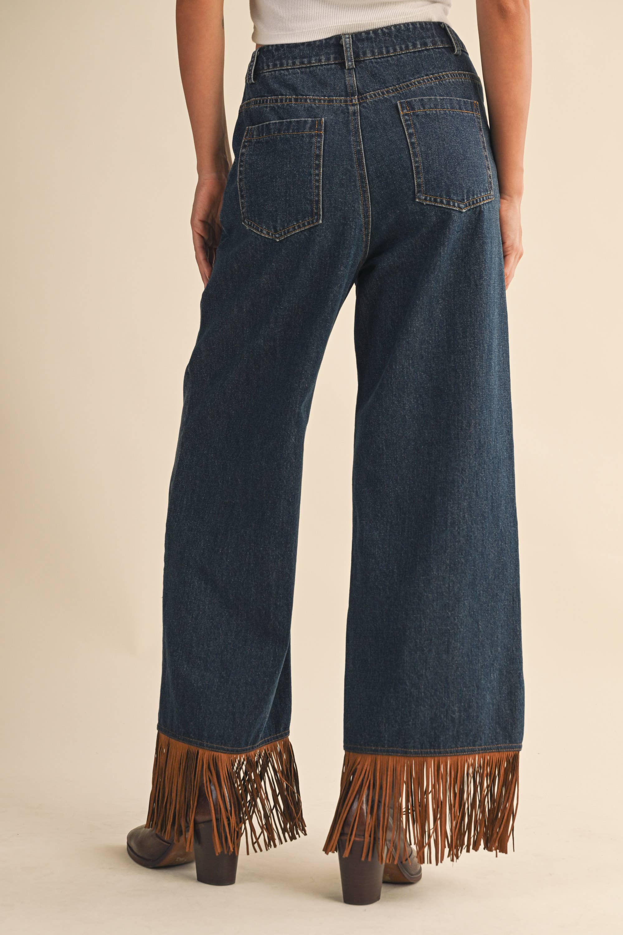 Signature Fringe Denim