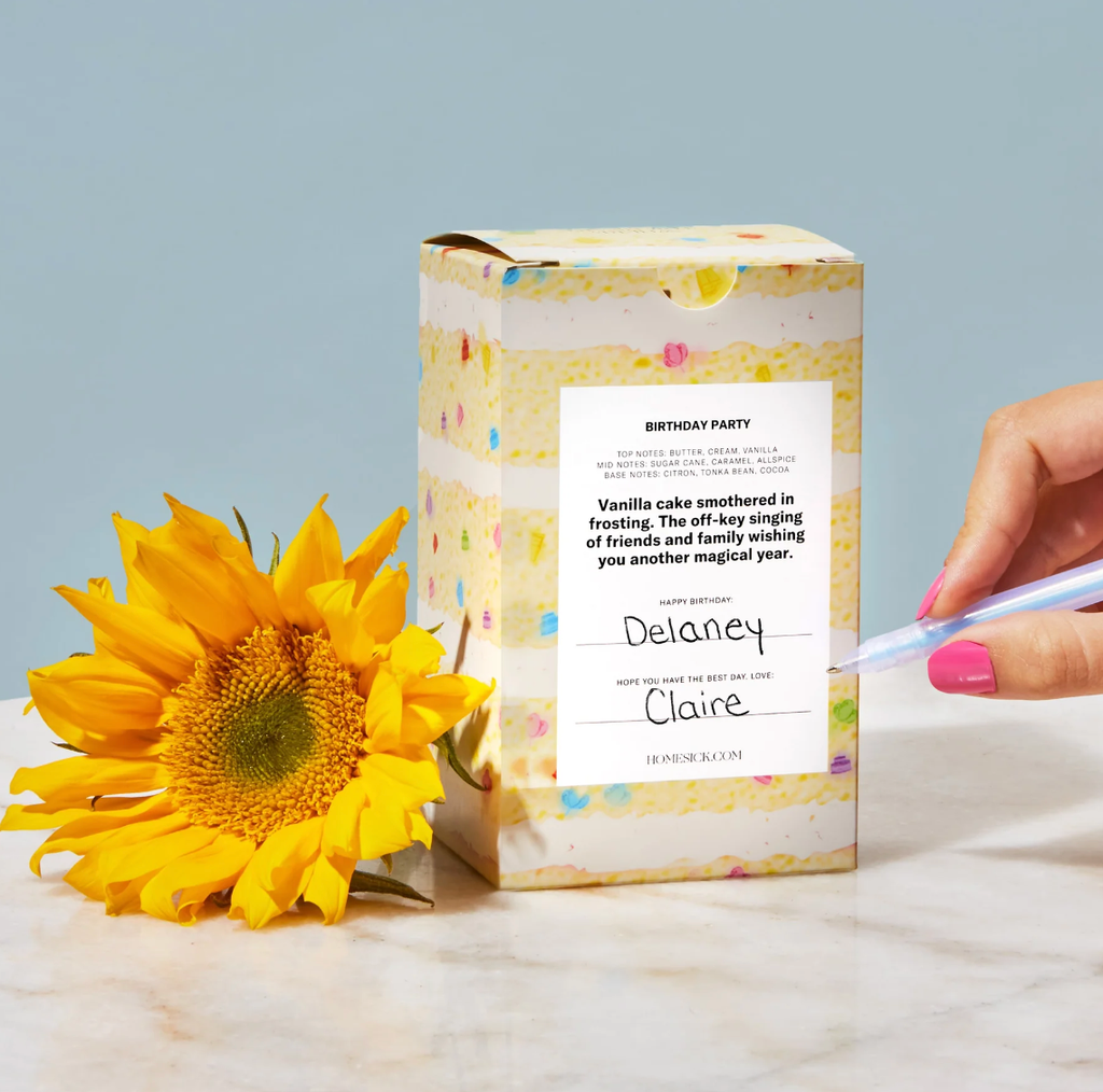 Birthday Party Candle - Homesick