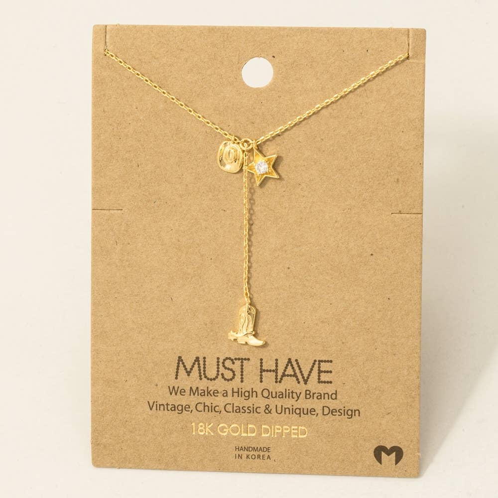 Sunset Trail Y Necklace