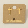 Open Sky Cross Earrings