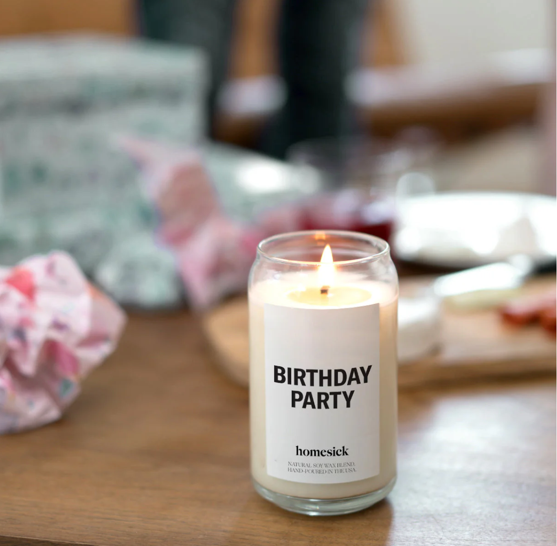 Birthday Party Candle - Homesick