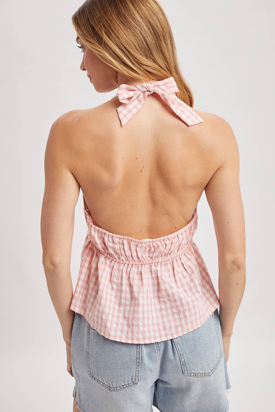 Halter Bubblegum Blouse