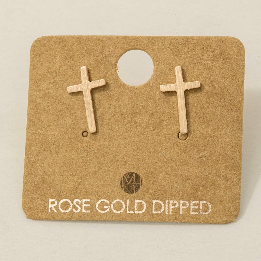 Open Sky Cross Earrings