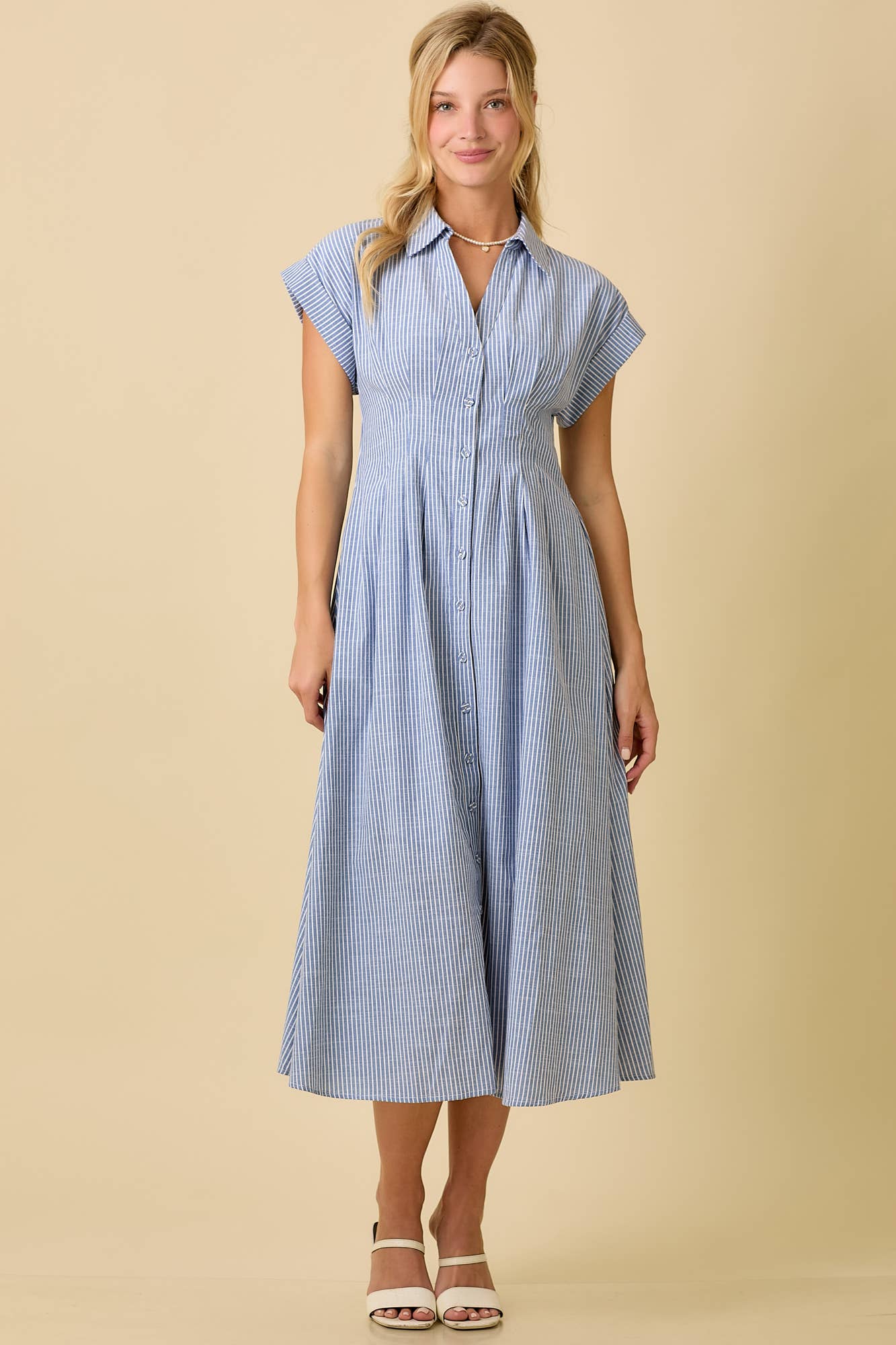 High Noon Pleated Dress