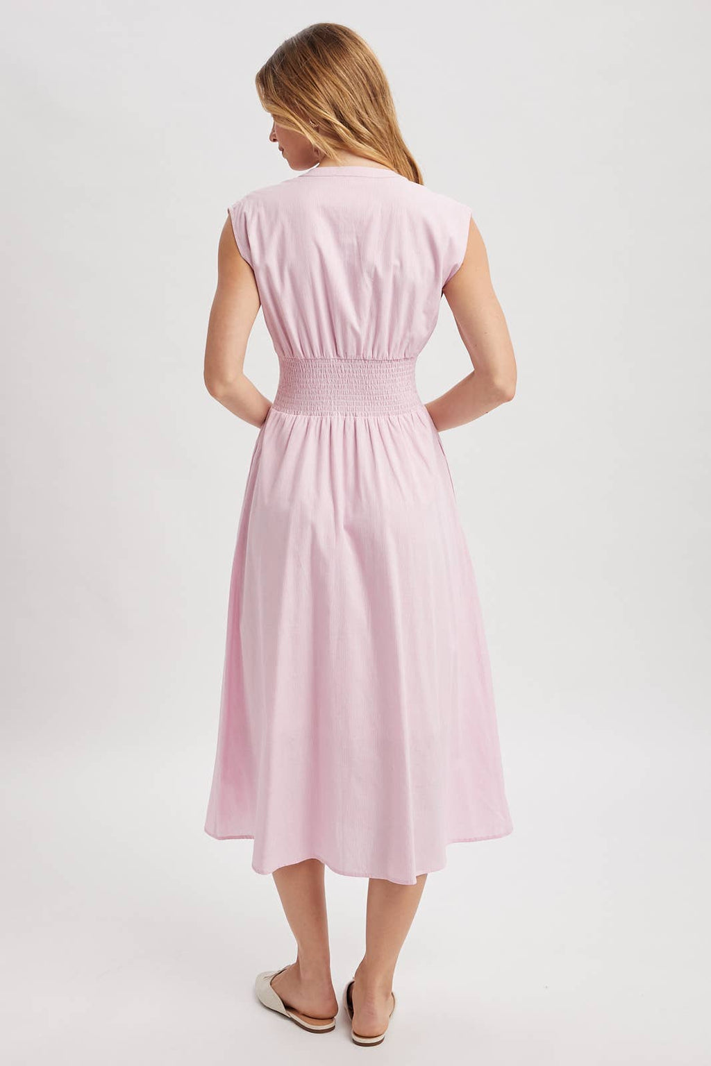 Petal Stripe Dress