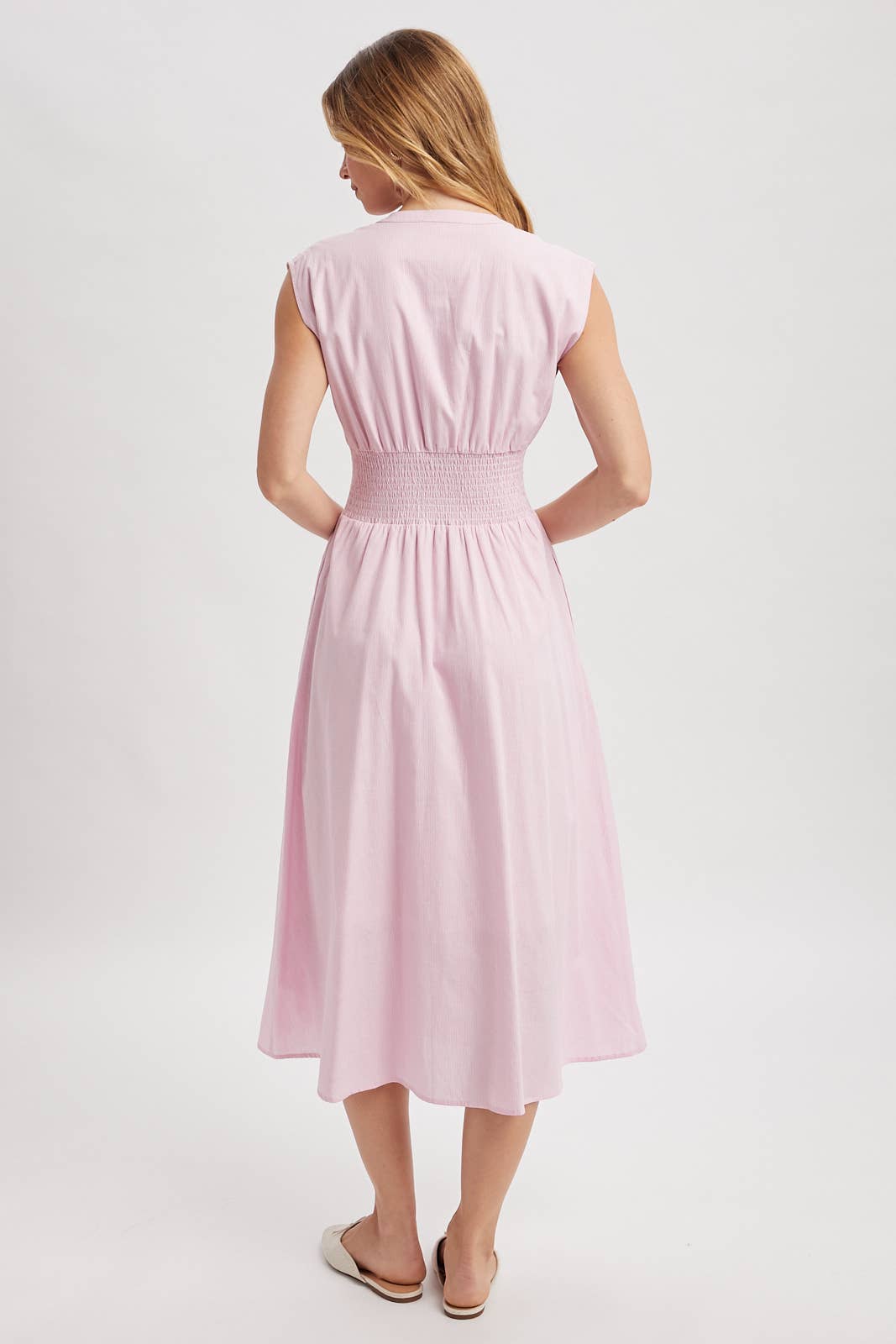 Petal Stripe Dress