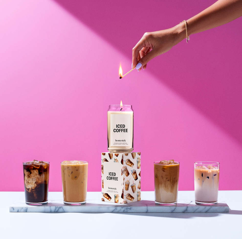 Iced Coffee Candle - Homesick