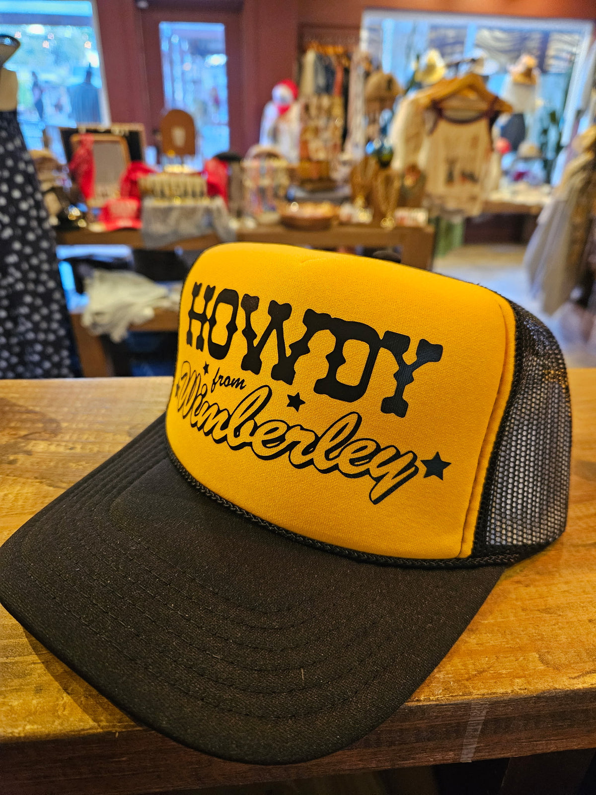 Howdy From WIMBERLEY Trucker Hat