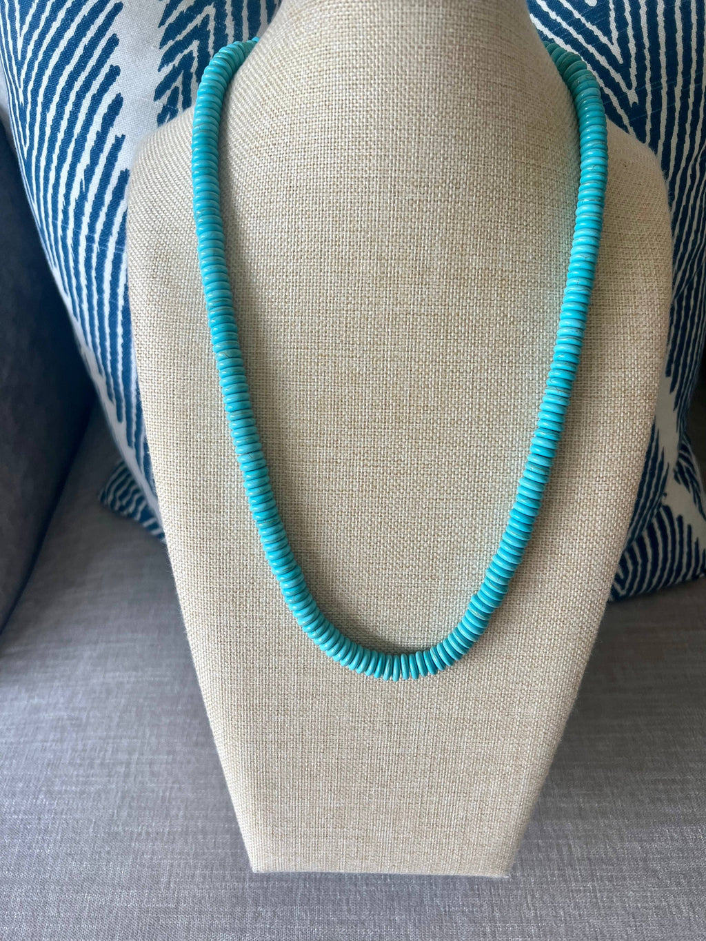 Riverstone Turquoise Necklace