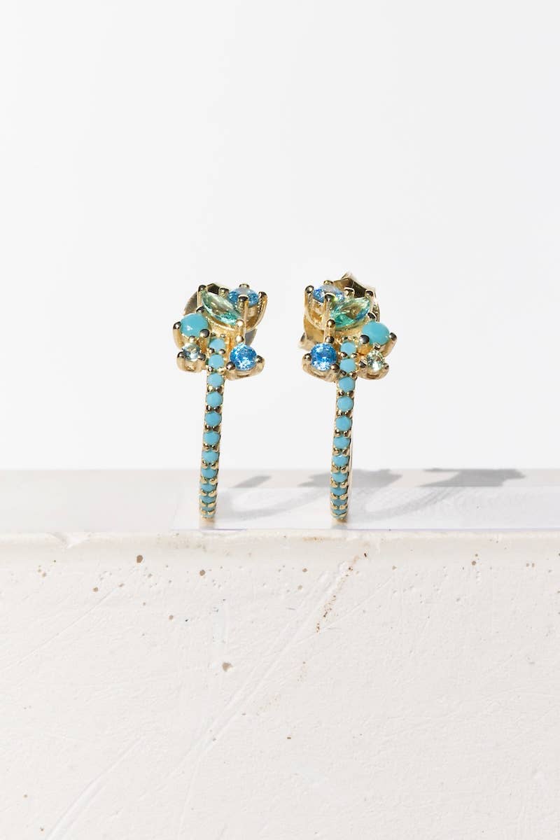 Teresa Hoops - 14K Gold Vermeil