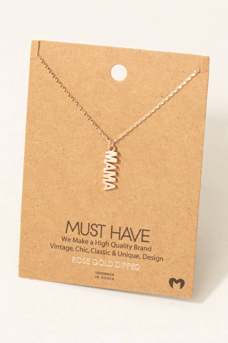 Golden Mama Necklace