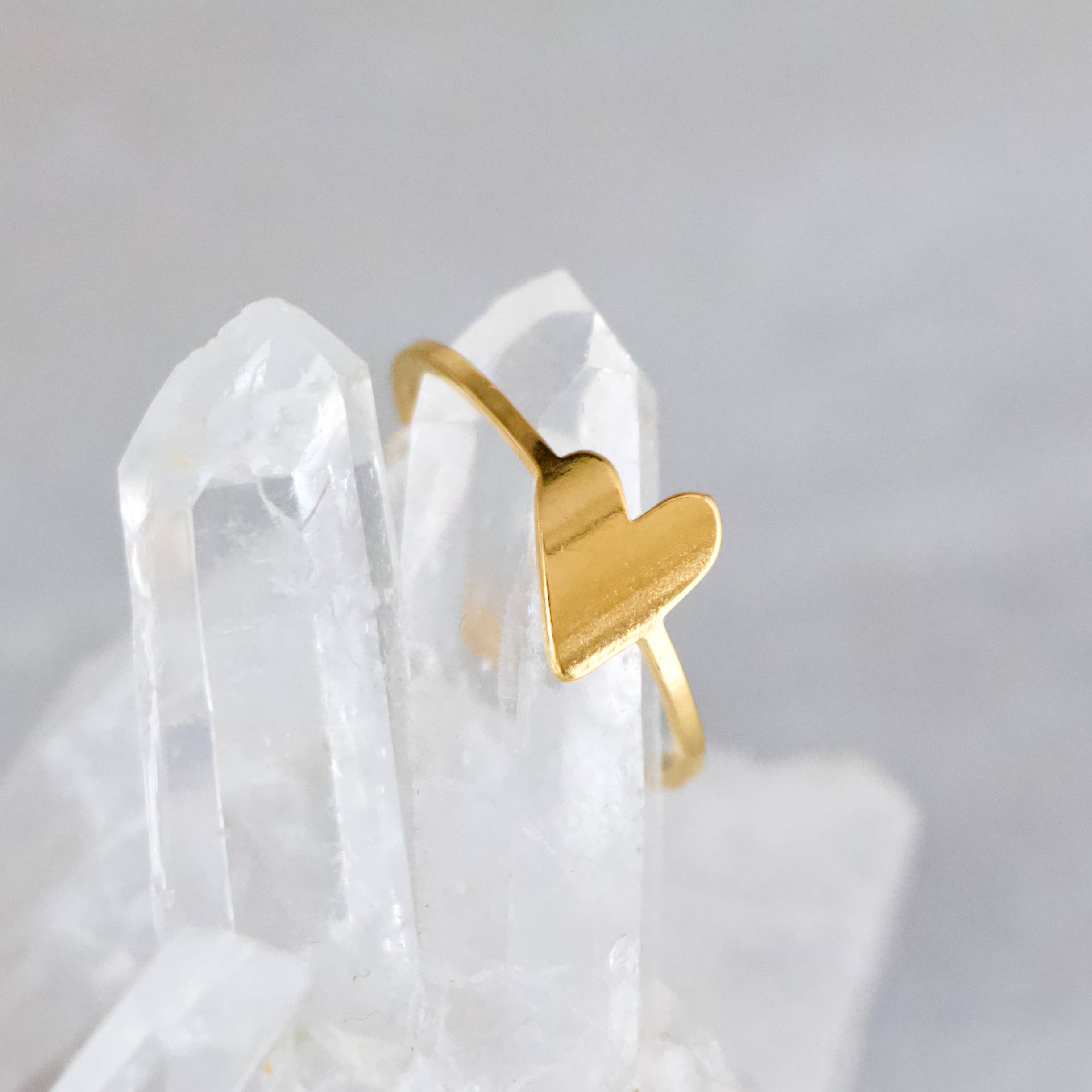 Solid Heart Ring -  Waterproof