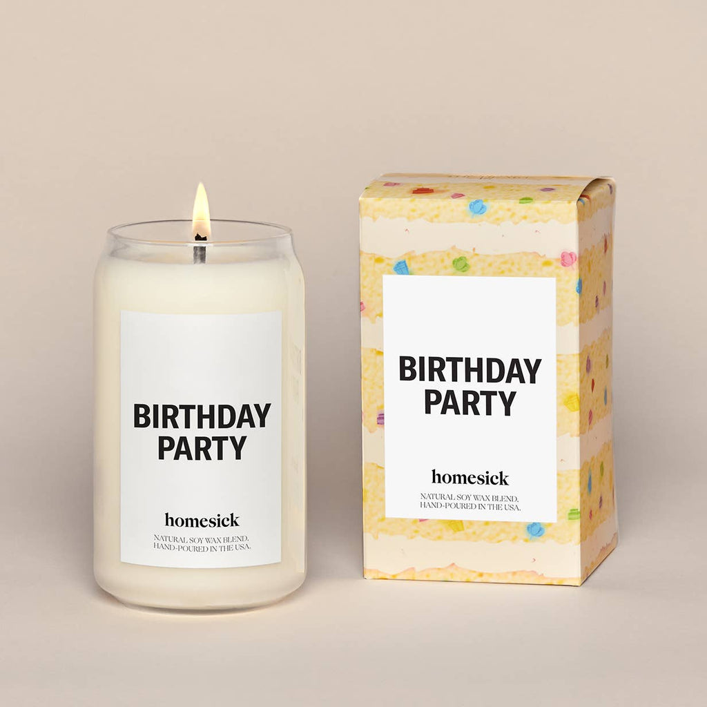 Birthday Party Candle - Homesick