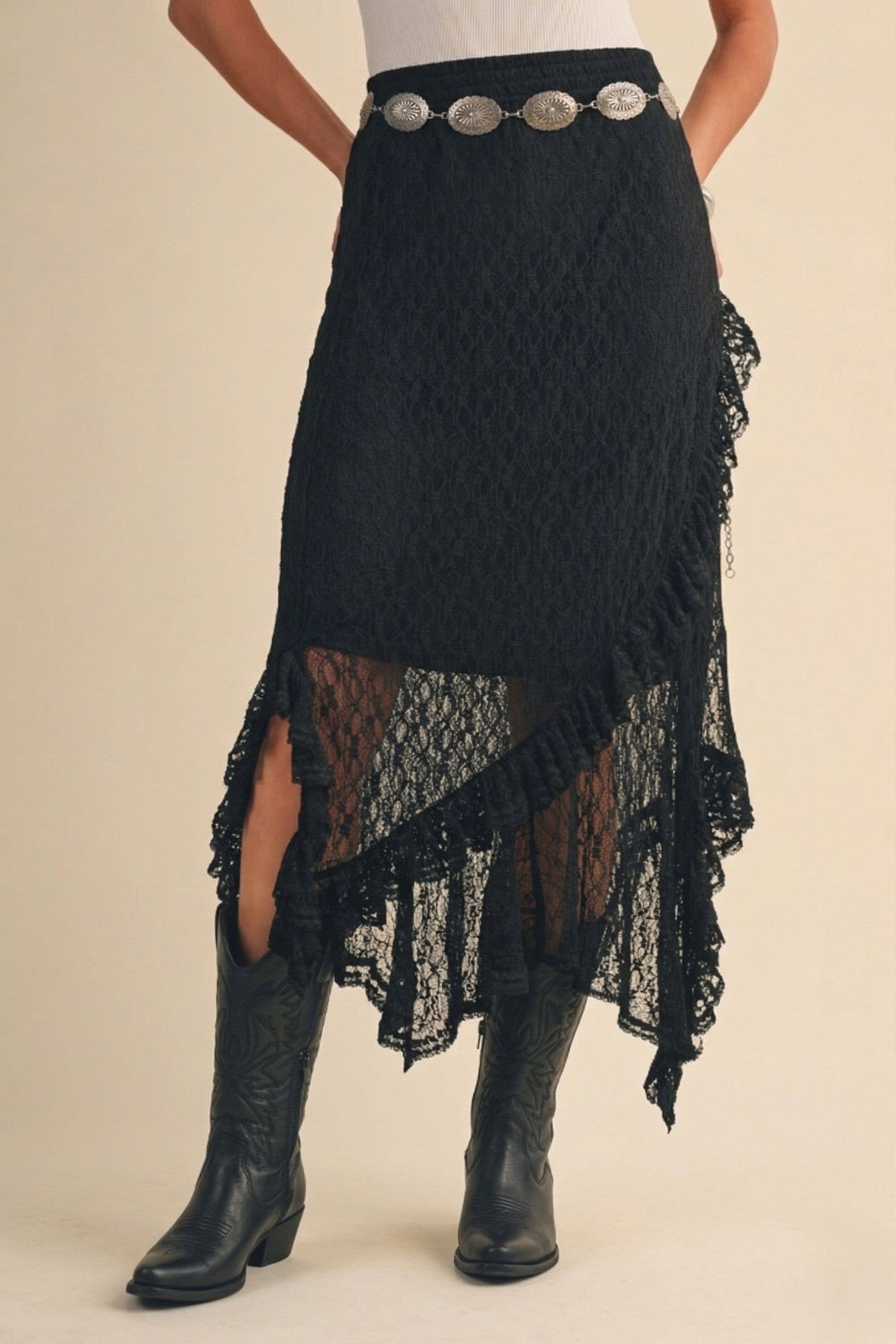 Valley Asymmetrical Skirt