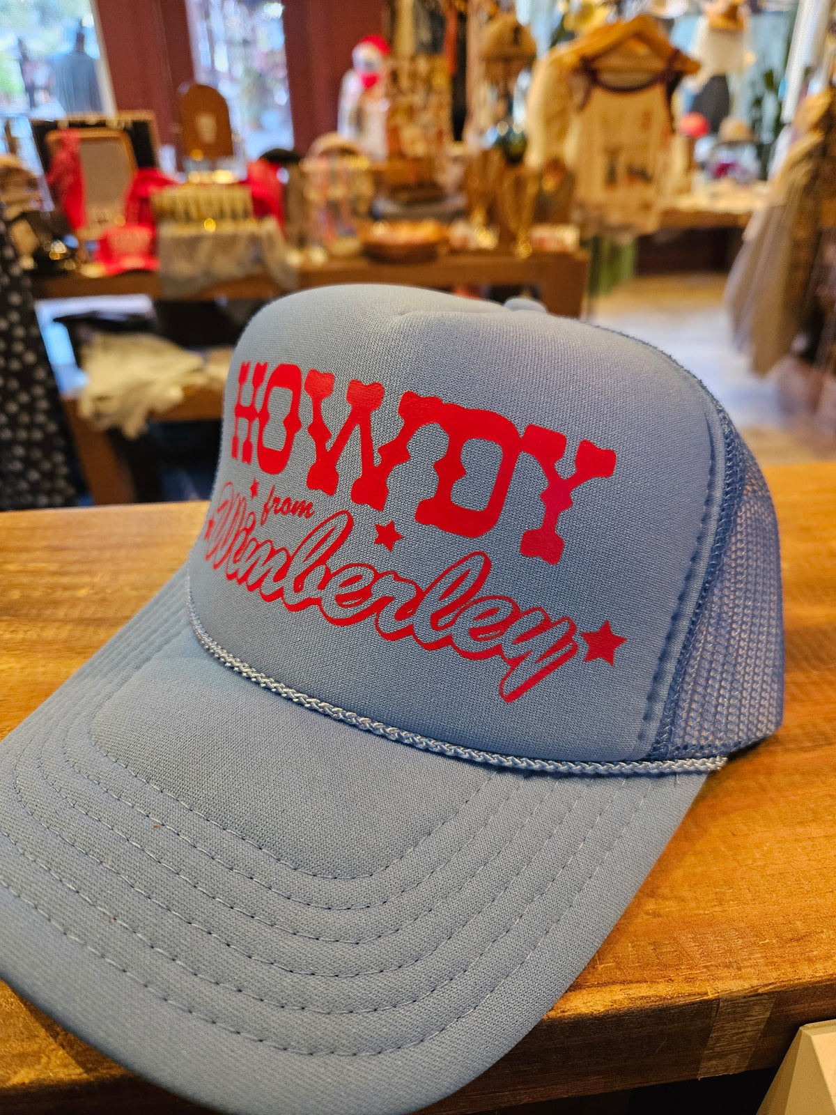 Howdy From WIMBERLEY Trucker Hat