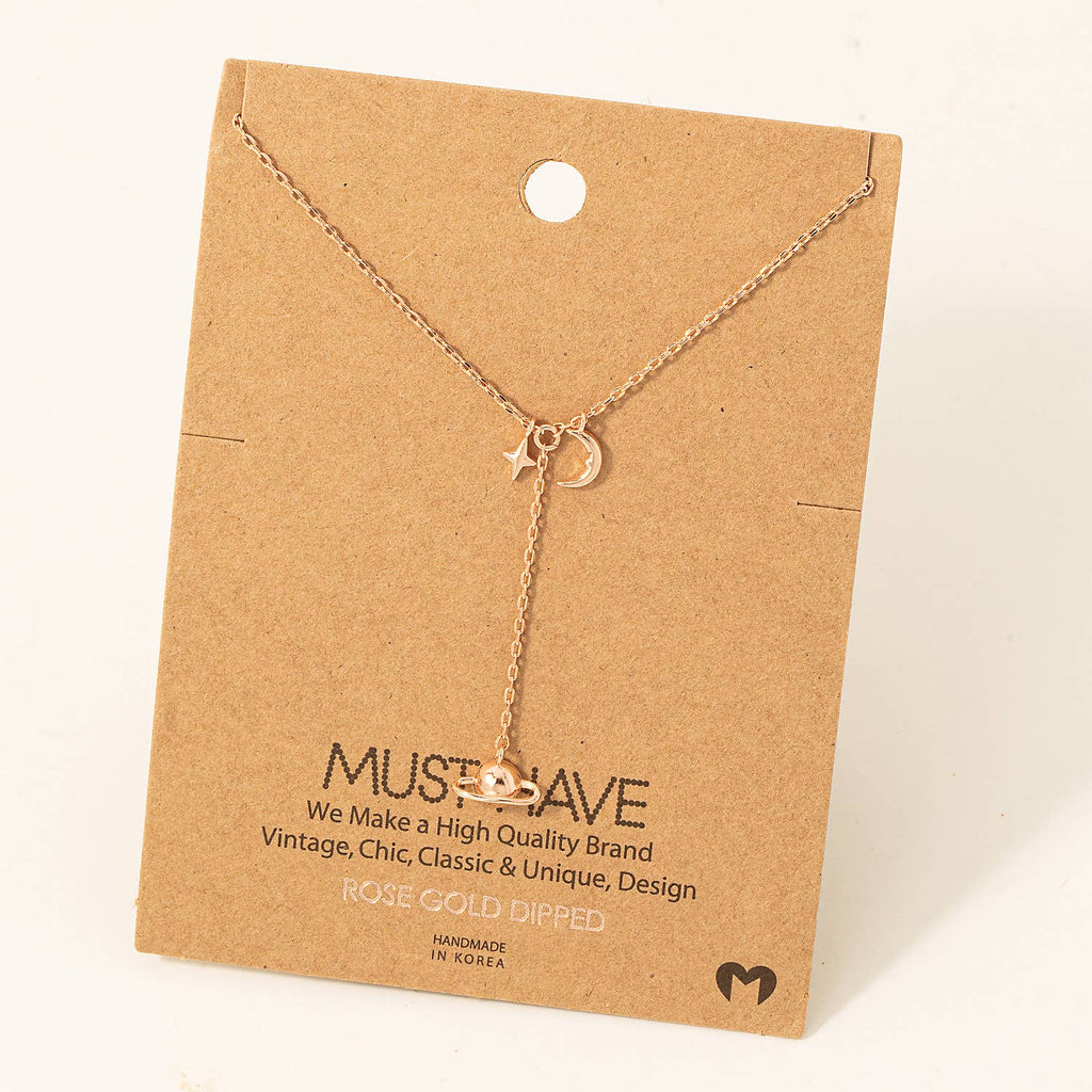 Open Sky Lariat Necklace
