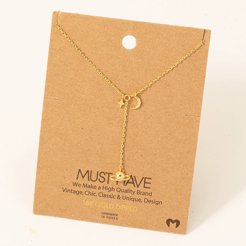 Open Sky Lariat Necklace