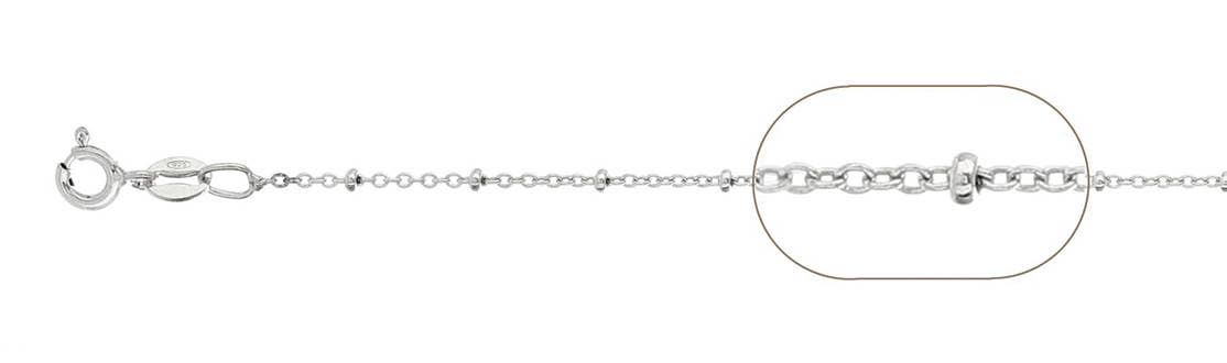 ball and chain necklace 18"