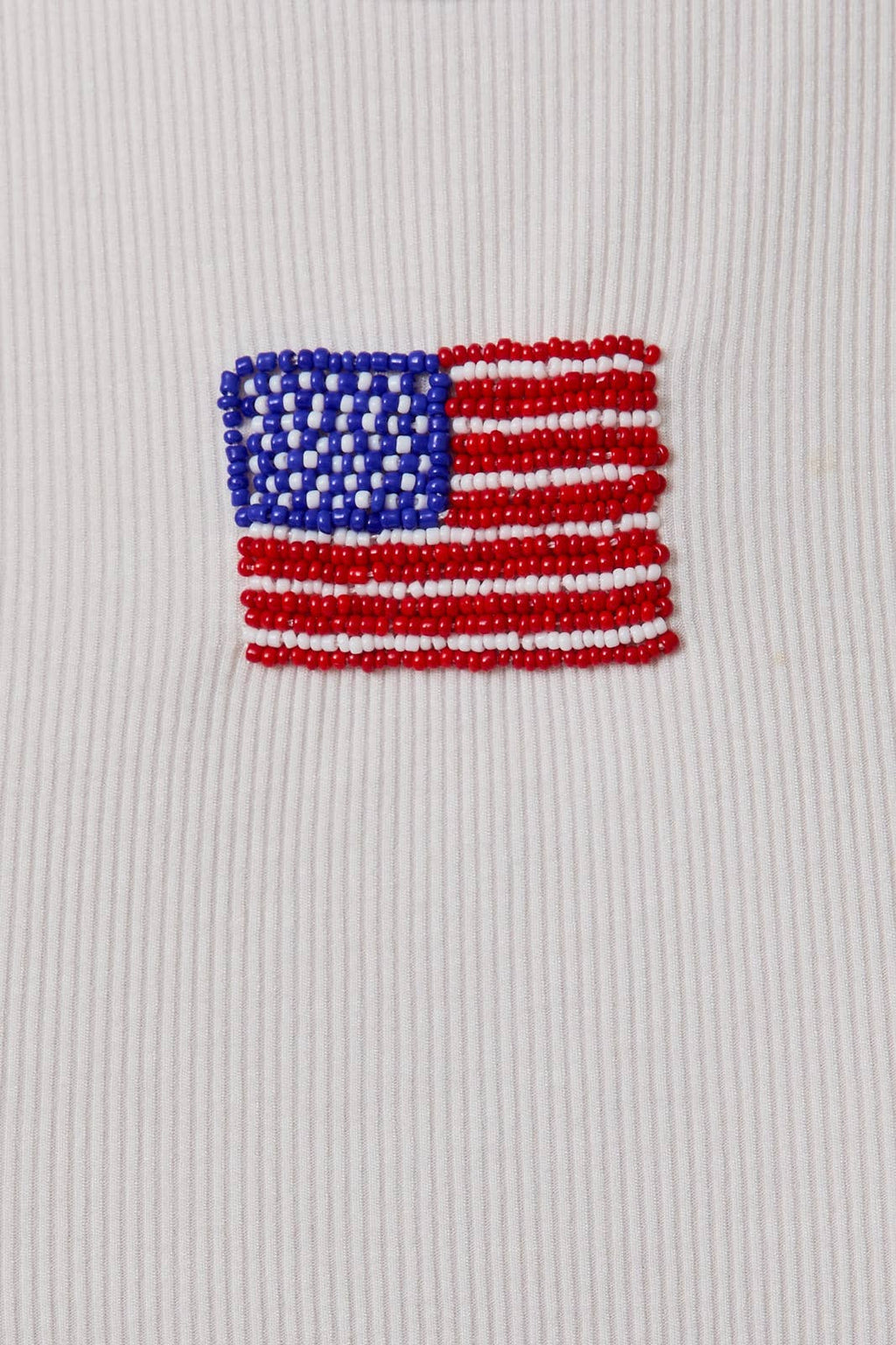 Americana Ribbed Tank Top
